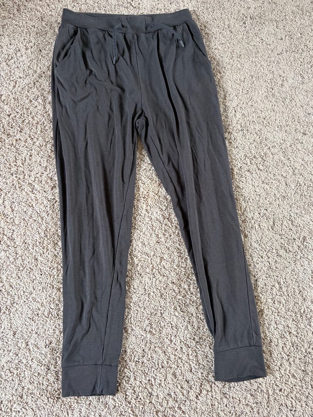 Cozy Earth Bamboo Gray Jogger Pants Medium